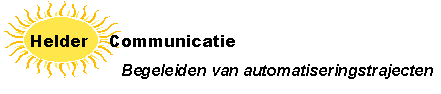 oud logo Helder Communicatie