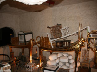 grafvondsten Toetanchamon 
(reconstructie in Pharaonic Village)