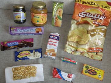 souvenirs uit de supermarkt